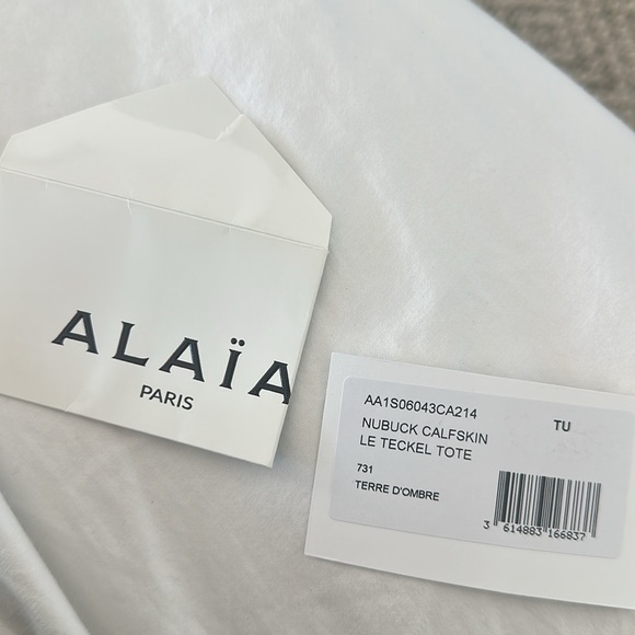 LE TECKEL TOTE BAG IN NUBUK CALFSKIN - Picture 15 of 15